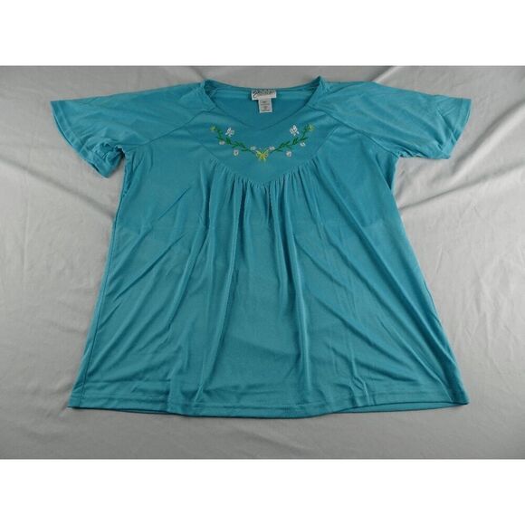 Easy Essentials Women Floral Top Size  M - Picture 5 of 9